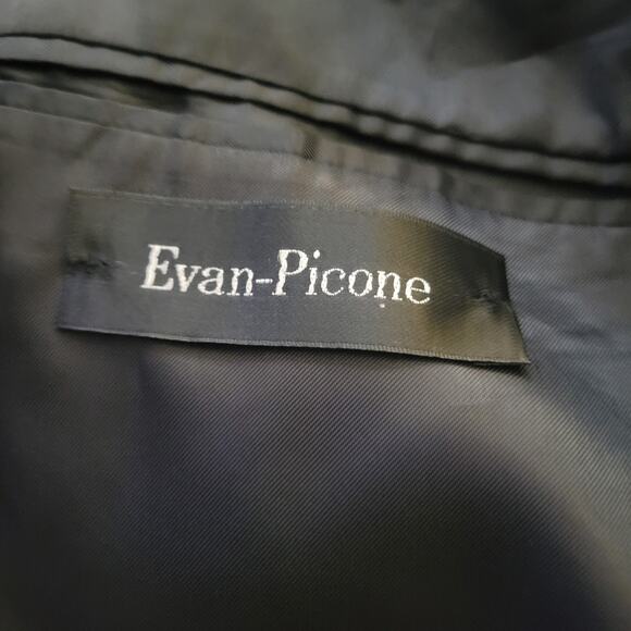 Evan-Picone Men's Suit Jacket 95% Wool Golden Fil Imported Fabric - Picture 3 of 9
